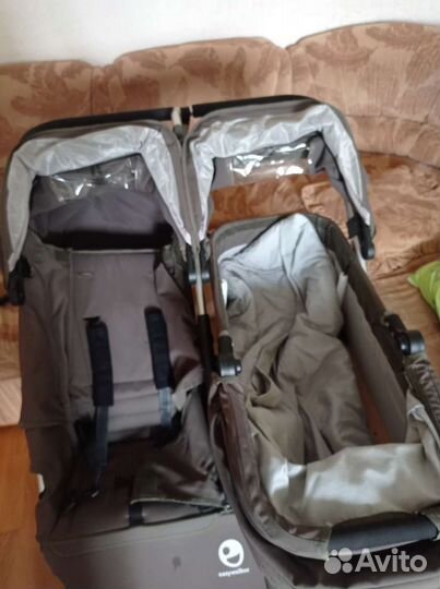 Коляска для двойни easywalker DUO 2 В 1