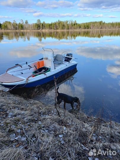 Лодка с мотором