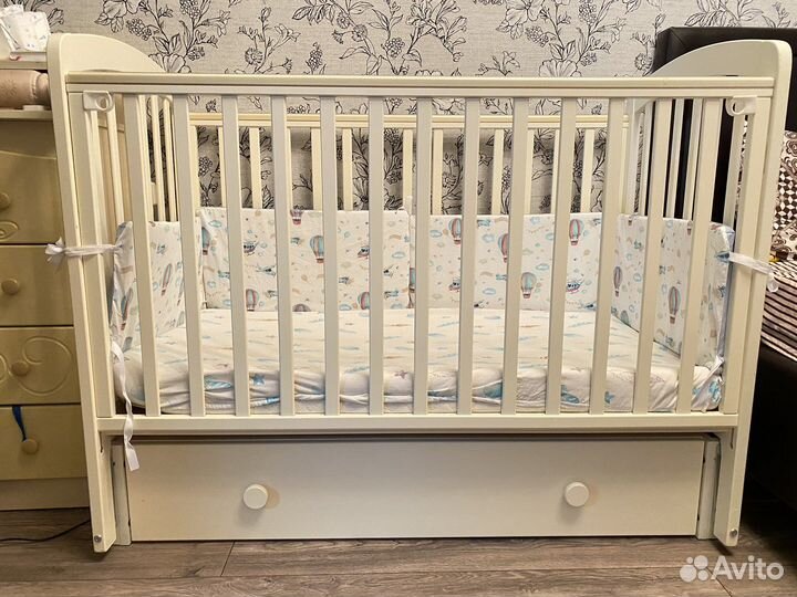 Детская кроватка Fiorellino Tina 120х60 см