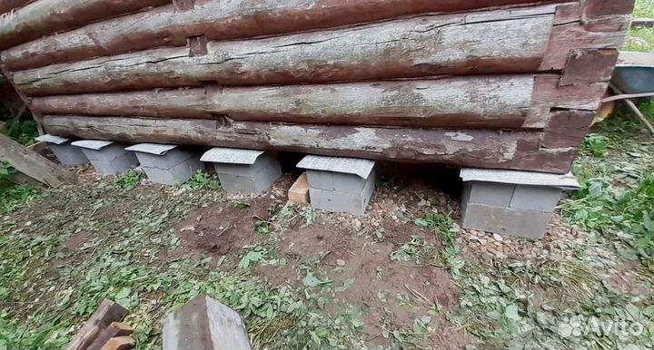 Ремонт блочного фундамента