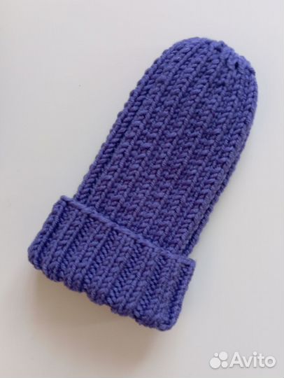 Шапка вязаная ручная работа