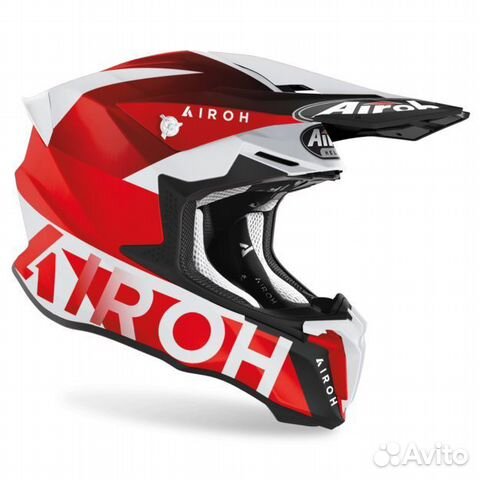 Кроссовый шлем Airoh Twist 2.0 Lift Red Matt