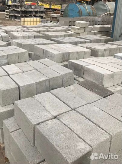 Бетонные блоки 40х20х20