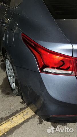 Фонарь задний левый hyundai solaris 2