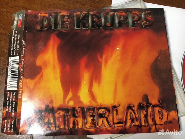 Фирменный audio cd DIE krupps 1993 fatherland