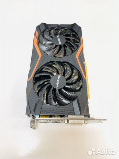 Видеокарта Gigabyte GTX1050ti 4GB OC