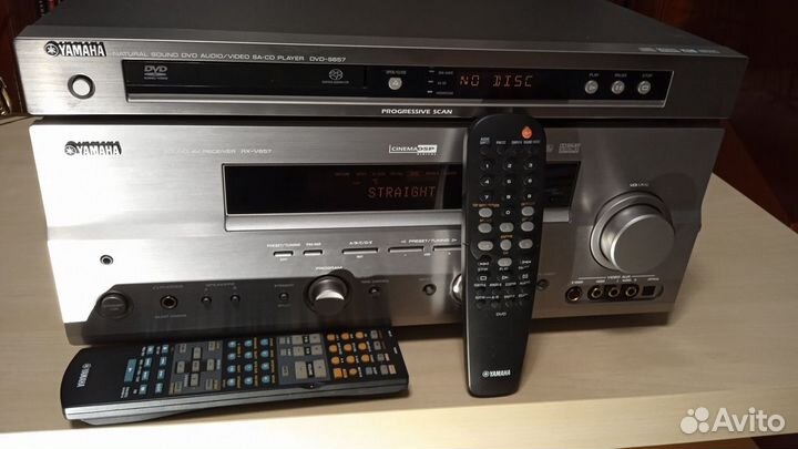 Yamaha DVD S-657 dvd audio/video sa-cd player