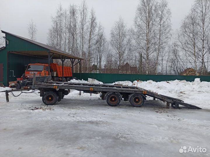 Прицеп шасси Jumbo Helmond, 1988