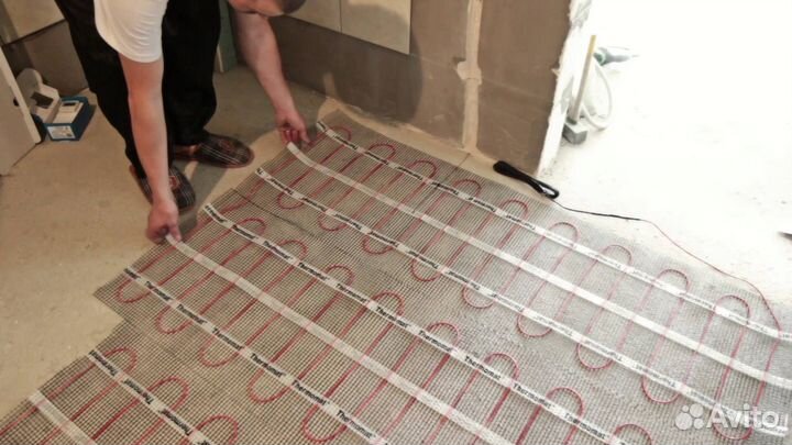 Монтируем теплый пол электрический