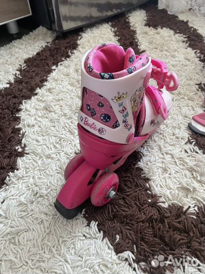 Коньки ролики 2 в 1 раздвижные