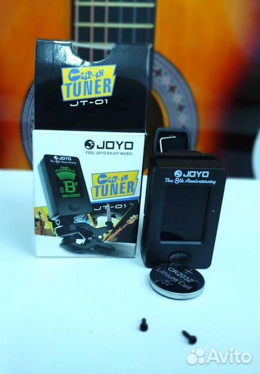 Тюнер для настройки гитары, укулеле