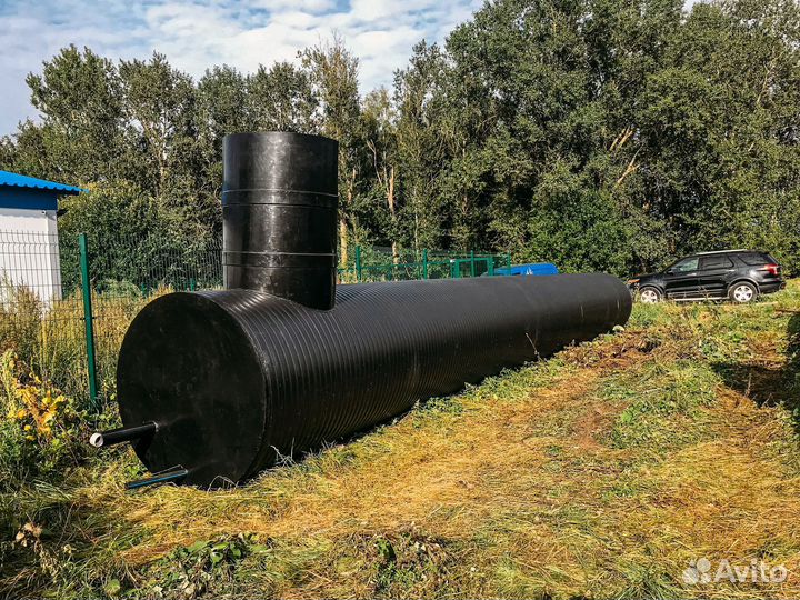 Септик под ключ / Установка септика. Монтаж 1 день