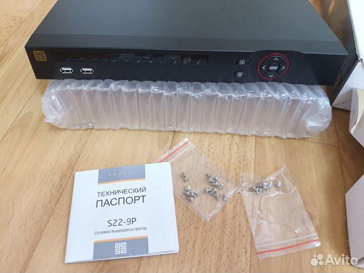 Nesa S22-9p 9-канальный IP регистратор с PoE