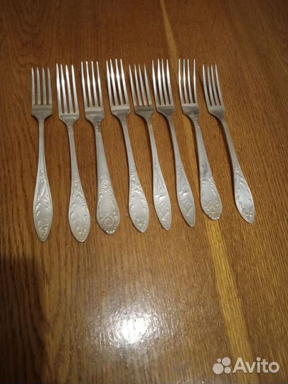 Вилки десертные мельхиор