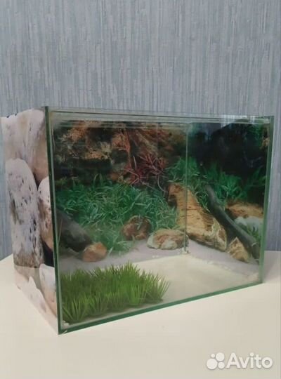 Украшение для аквариума+аквариум