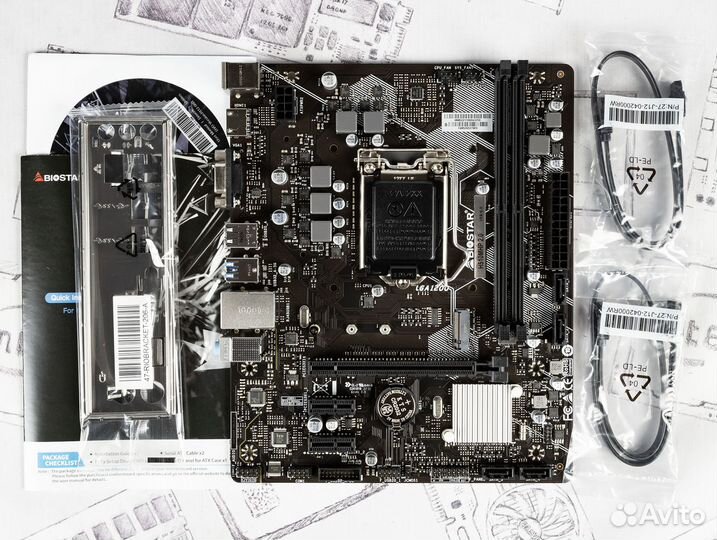 Материнская плата Biostar H510MHP 2.0 1200