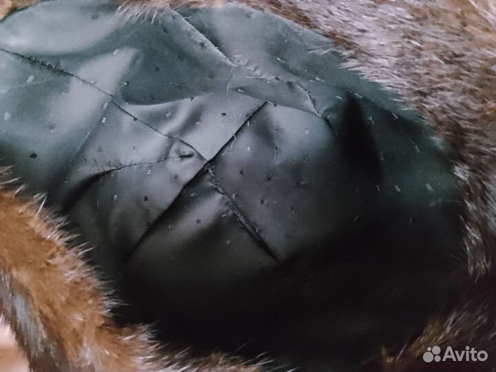 Шапка норковая женская