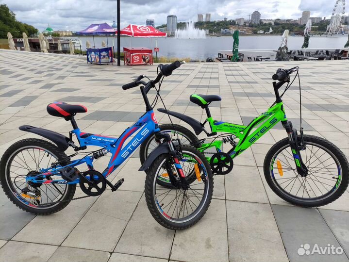 Два велосипеда stels mustang 20