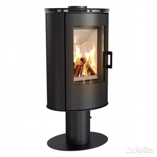 Печь-камин Kratki Koza/AB/S/N/DR (сталь)