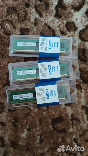 Оперативная память Netac ddr3 8gb 1600 cl11