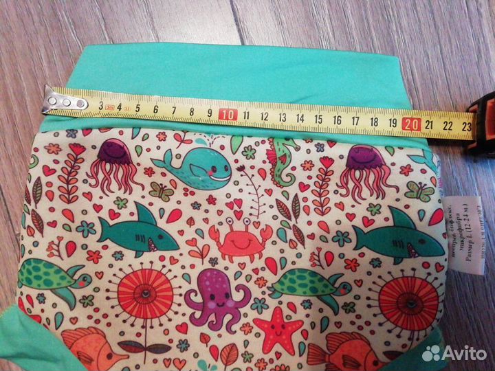 Многоразовый подгузник для плавания, плавки малыша