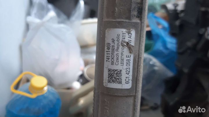 Рулевая рейка skoda rapid