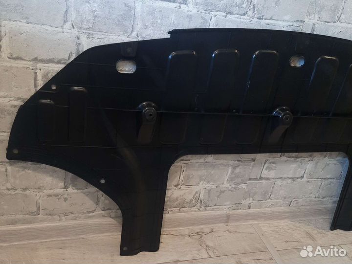 Пыльник переднего бампера Hyundai solaris 2 2017