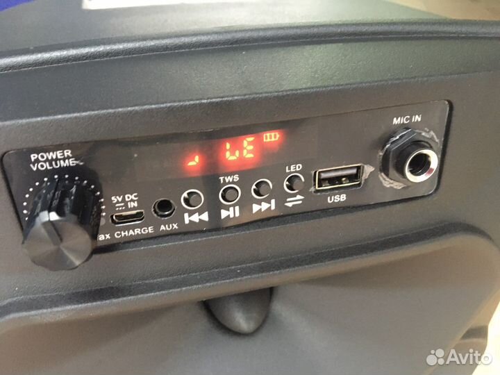 Большая колонка Bluetooth, AUX, Radio FM
