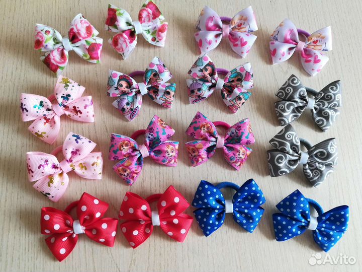 Резинки для волос ручной работы