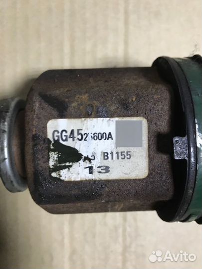 Привод передний левый Mazda 3 BK 2.0 2006-2009