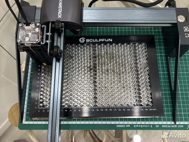 Лазерный гравер atomstack P7 M30 с камерой