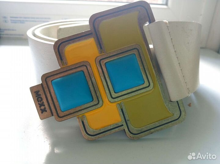 Ремень кожа mexx, бежевый