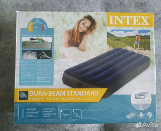 Новый матрас надувной односпальный