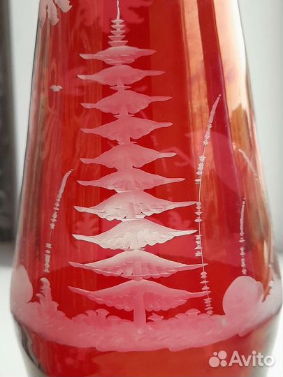 Ваза винтаж резьба чсср, СССР