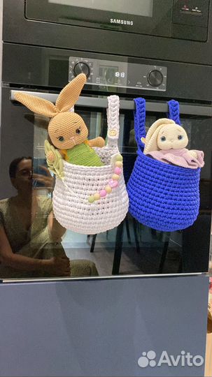 Корзинка на кроватку