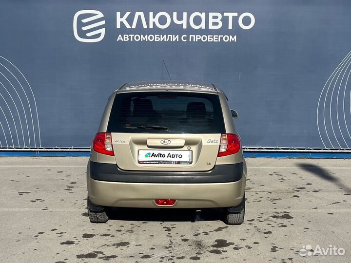 Hyundai Getz 1.6 AT, 2006, 171 983 км