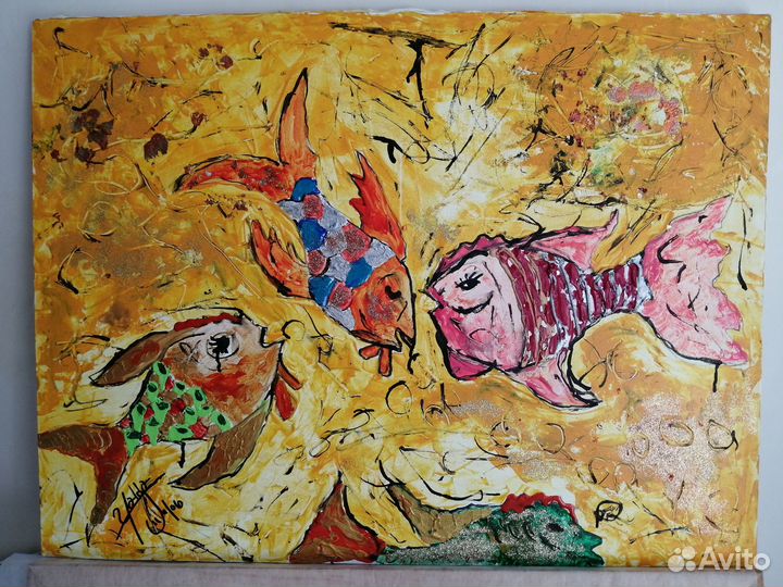 Картина маслом на холсте