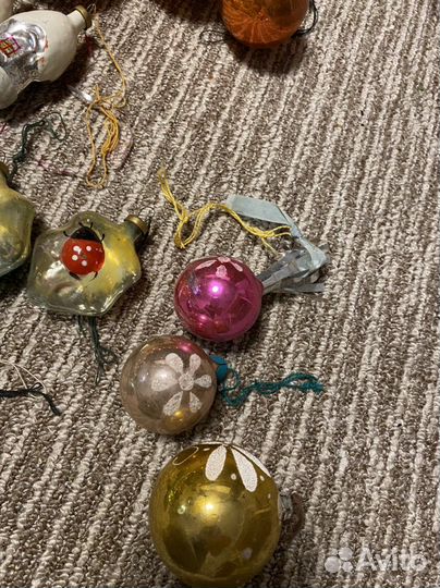 Елочные игрушки СССР