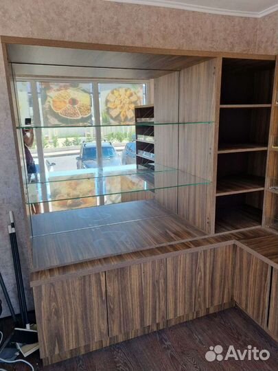 Полки стеллажи деревянные