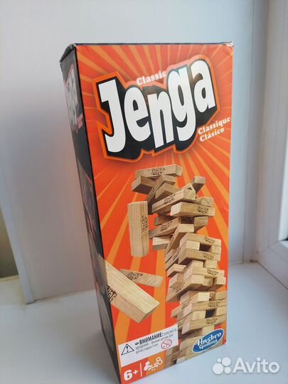 Настольная игра «Дженга» от Hasbro Games 6+