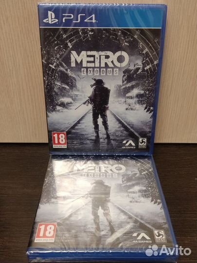 Metro Exodus (диски для PS4)