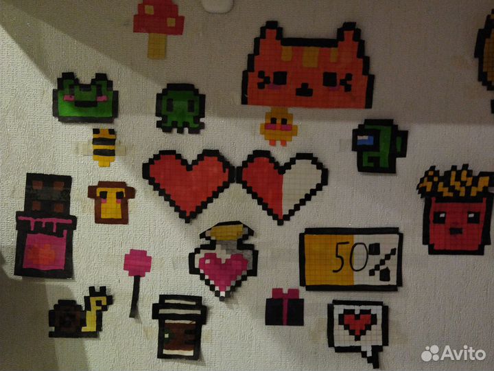 Пиксильные рисунки