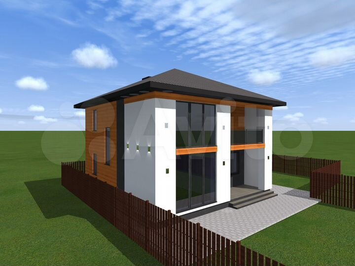 Дом 170 м² на участке 6 сот.