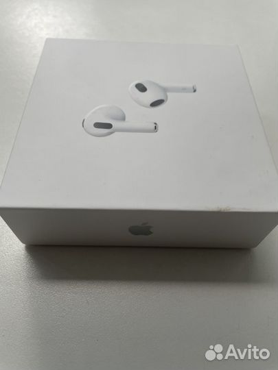 Беспроводные оригинальные наушники apple airpods 3