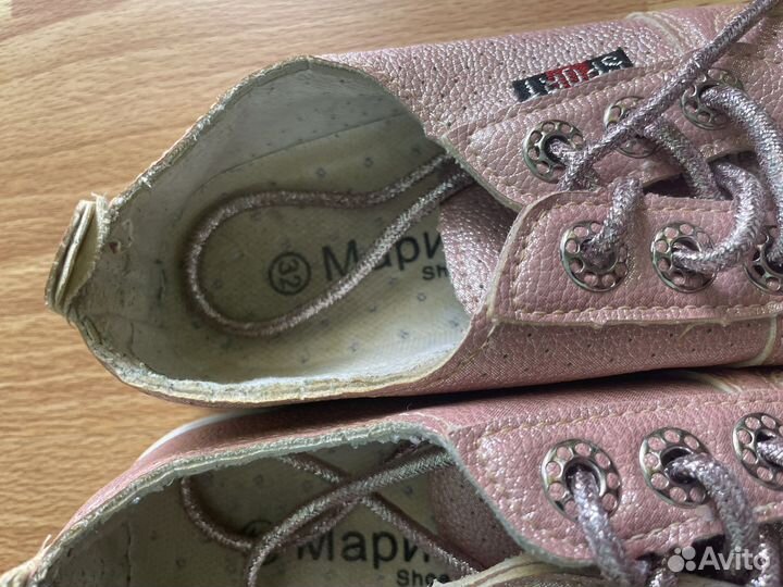 Кеды для девочки