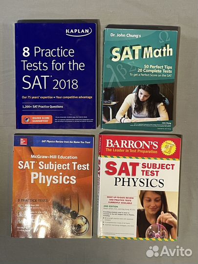 Учебники SAT toefl Barrons Kaplan