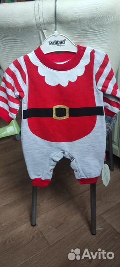 Новогодний костюм для младенцев 68