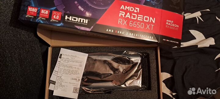 Sapphire AMD Radeon RX 6650 XT nitro+