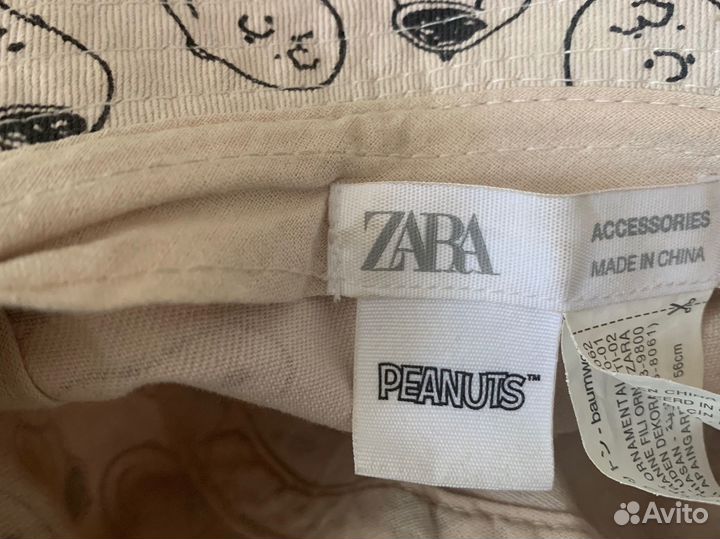 Панамка snoopy zara