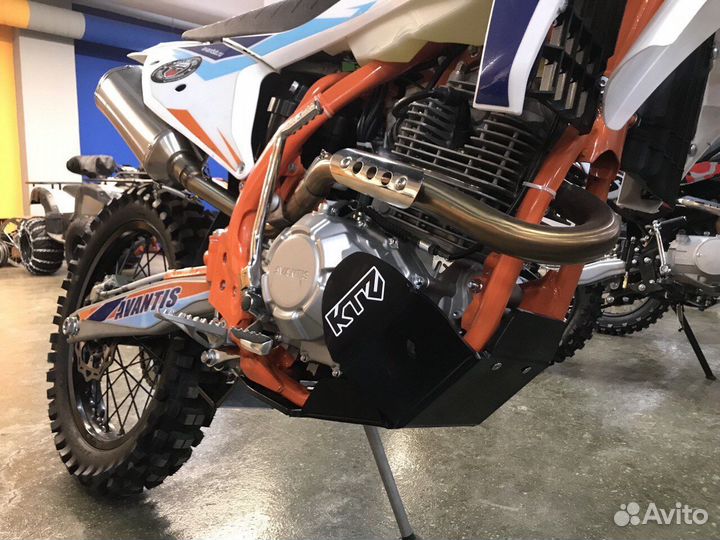 Защита картера и прогрессии Avantis Enduro 250 ARS